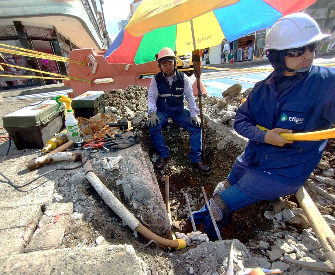 Garantizado el servicio de gas natural